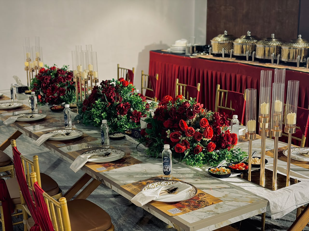 Premium Decoration floral and drapery styling